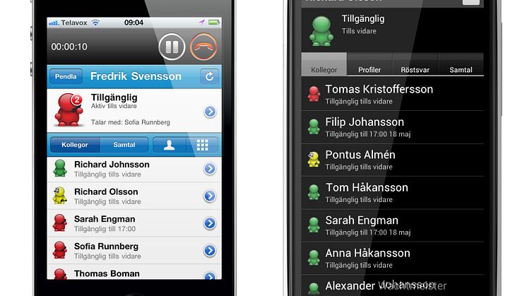Telavox släpper mobil växel med komplett växelfunktionalitet