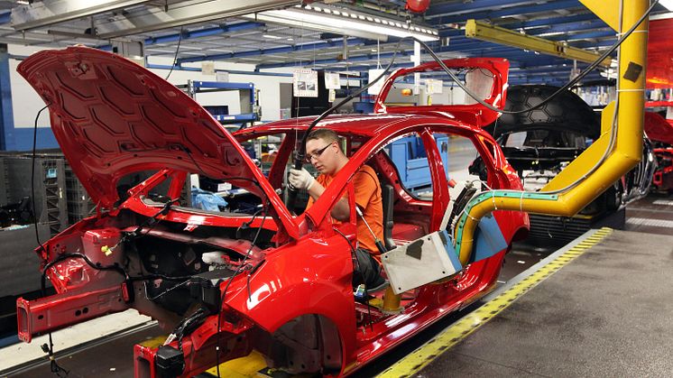 Fords ”Happy Seat” förbättrar arbetsmiljön i företagets europeiska fabriker 