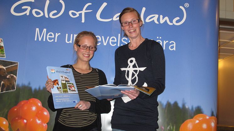 Besök Gold of Lapland är budskapet till norrbottningarna på Vårmässan