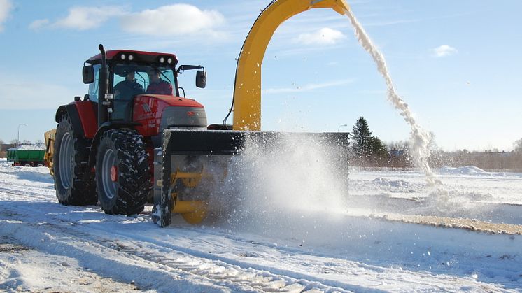 Snörik vinter sätter fart på försäljningen av snöslungor