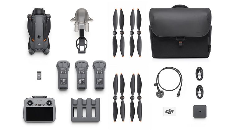 DJI Mavic 4 Pro Fly More Combo (DJI RC 2, Enhanced Transmission)_from above_battery detached.jpg
