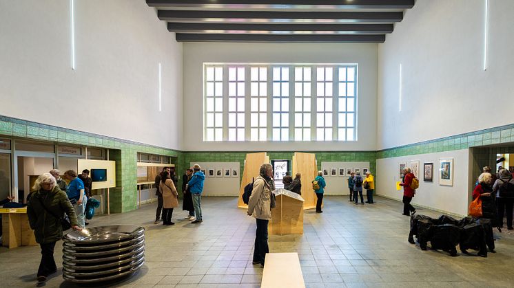 PP_Flöha_4_Ausstellungsansicht ifa-Ausstellung „Verstrickungen“, Kunstbahnhof Flöha, 2025, © Chemnitz 2025, ifa (c) Natalie Bleyl.jpg