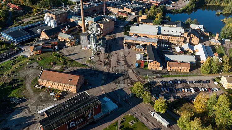 Arctic Papers pappersbruk i Grycksbo, Falu kommun.