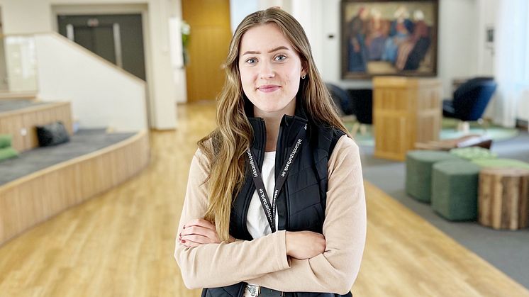 Elina Sandin är anställd för att jobba specifikt med utbildande insatser i bygden. 