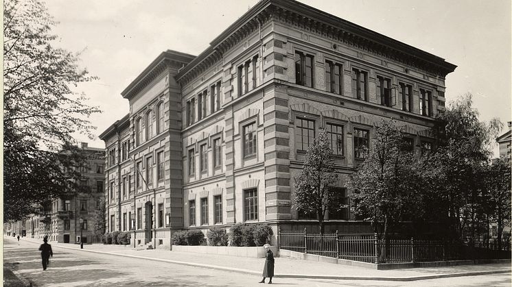 Gamla Chalmers i början av 1900-talet - Foto - Aron Jonason, Göteborgs stadsmuseum.jpg