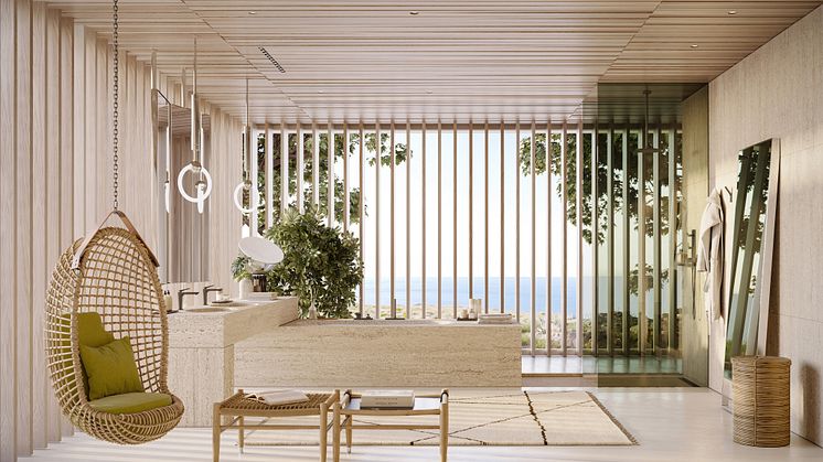AXOR x Antonio Citterio: Skandinavisk feriehus i naturen