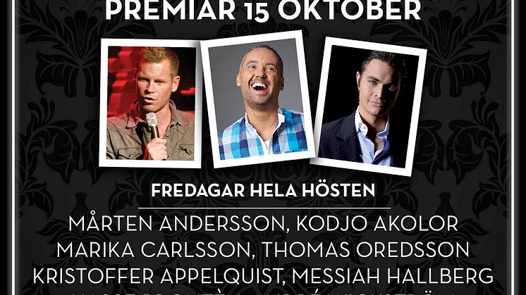 RAW Comedy Club gör klubb-comeback på PURE Stockholm