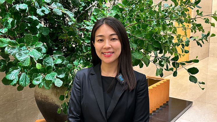 Yukiko Asai hos den japanske sjømatimportøren Kohyo vil gjerne fortsette å importere norsk makrell, men på grunn av tollsatsene er den i ferd med å bli for dyr.