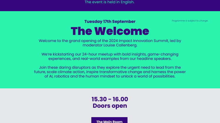 Program Impact Innovation Summit 2024