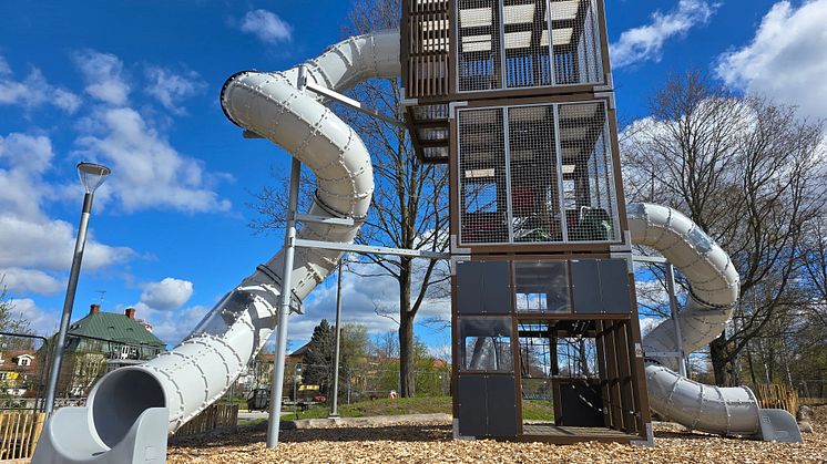 Rutschkanan i Örnsroparken