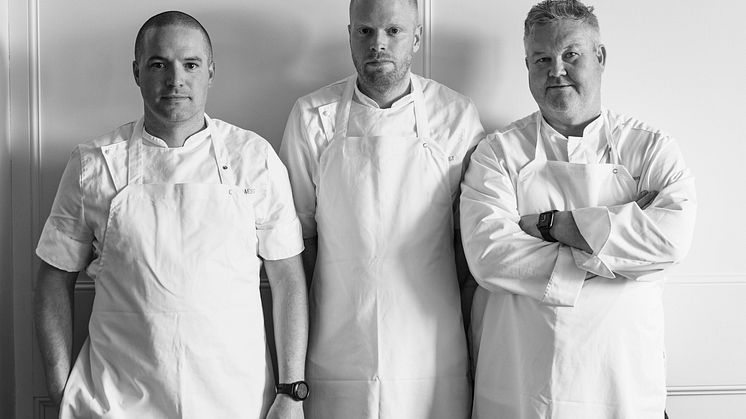 Staffan Naess (COO), Jonas Hedenqvist (Head Chef), Mathias Dahlgren (CEO) 