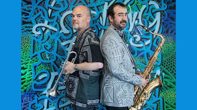 Pierre Bertrand & Anders Bergcrantz kommer till Palladium Malmö 12 september med projketet COLORS. Foto: Bruno Tocaben
