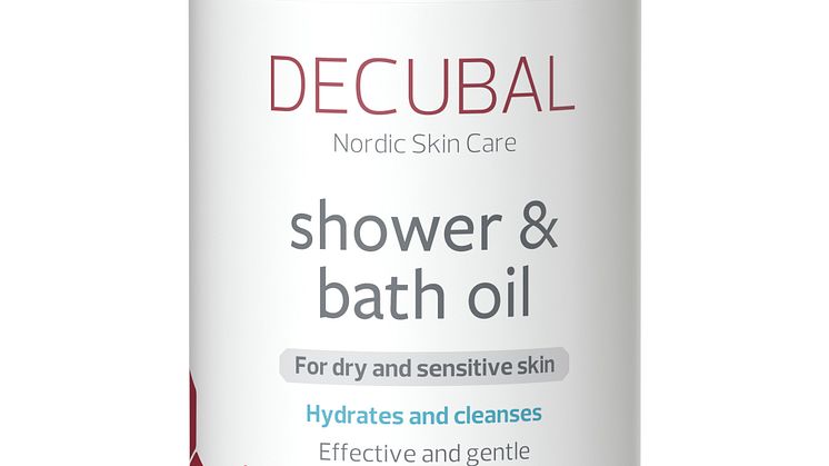Decubal Hydrating Shower & Bath Oil 200ml