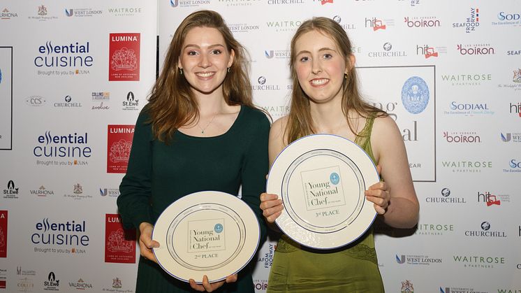 YNCOTY runner ups Rosie Welch and Kiera Carolan