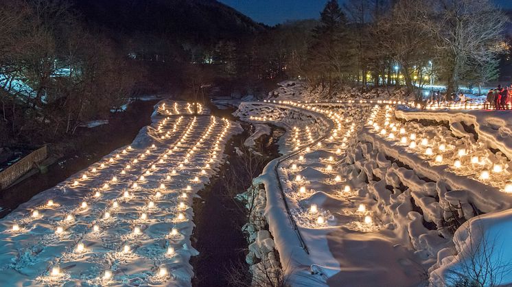 Yunishigawa Onsen Kamakura Snow Hut Festival