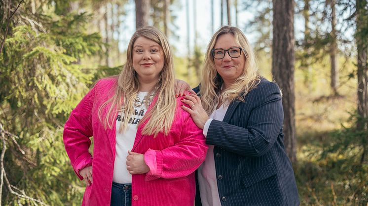 Linnea Huhta och Maria Vanhapiha Bergström