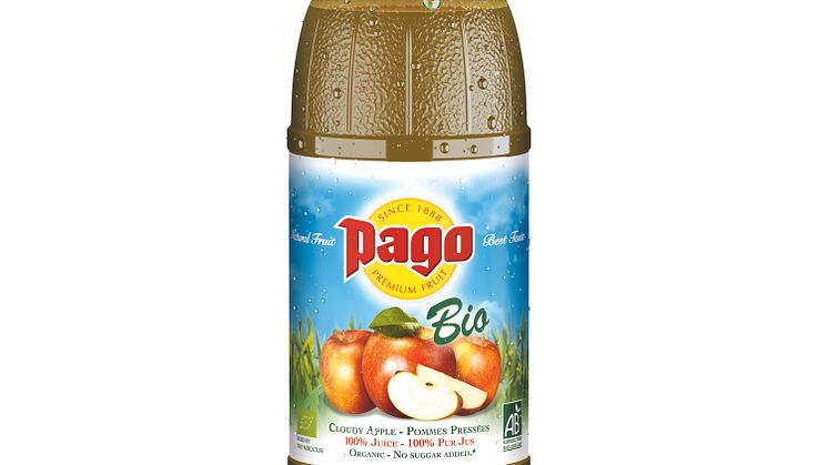 Pago lanserar ekologisk äppeljuice