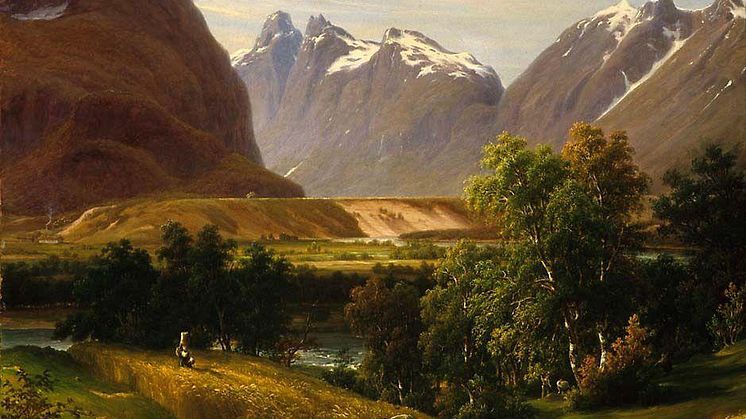 Fra Romsdal, Thomas Fearnley 1838. Foto: Nasjonalmuseet/Jacques Lathion