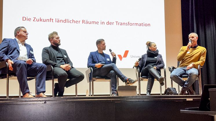 Podiumsdiskussion zur Zukunft ländlicher Räume an der Universität Vechta