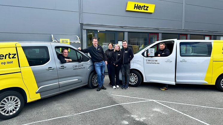 Hertz teamet i Kristiansand