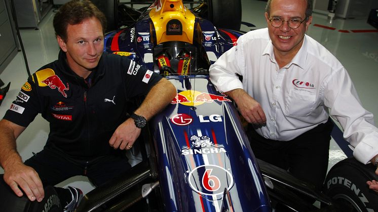 LG aloittaa yhteistyön Formula 1™ -sarjan Red Bull Racing -tallin kanssa