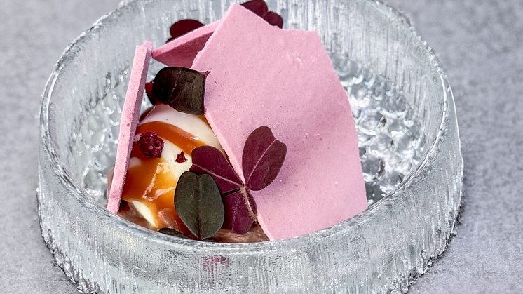 En av Görvälns många desserter från julmenyn