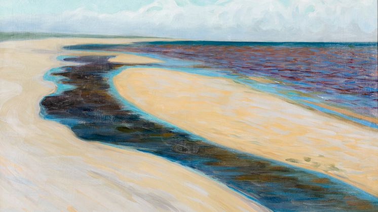 Fritz Kärfve Vinfärgade, havet, 1911. Foto Malmö Konstmuseum Helene Toresdotter