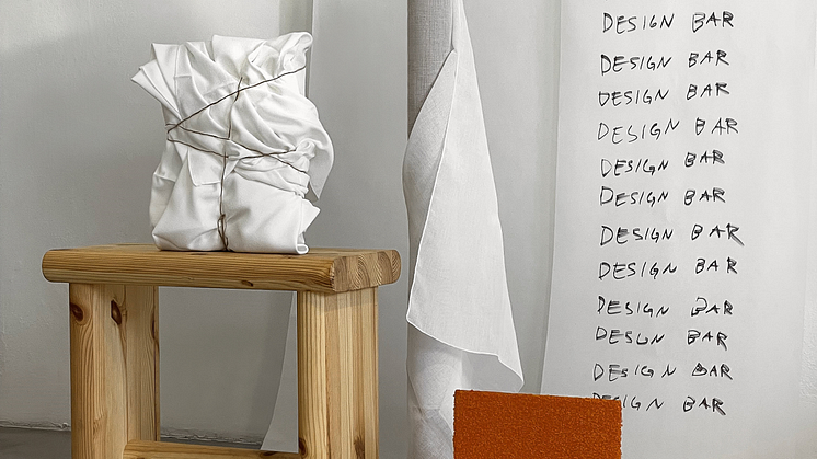 Fyra's Paper Bar is one of the three design bars featured at Stockholm Furniture Fair 2025.