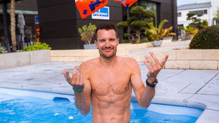 Pool-School Desjoyaux mit Olympiagewinner Jan Frodeno 