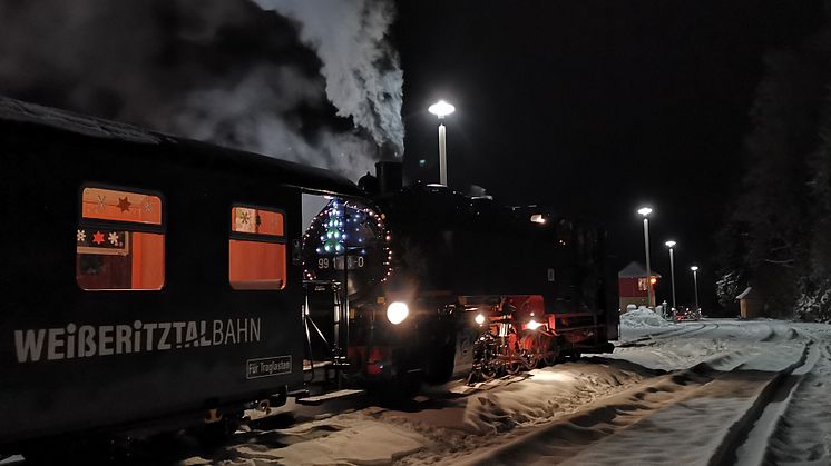 Bimmelbahn und Lichterglanz war auch in diesem Jahr ein voller Erfolg (Foto: VVO/Martin Schmidt)