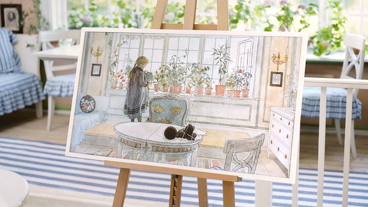 Samsung innrammer Carl Larsson i The Frame og hyller nordisk kulturarv