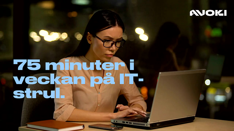 Svensken lägger 2 arbetsveckor på IT-strul varje år.