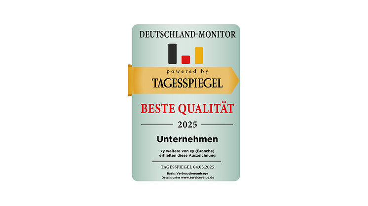 Diese Unternehmen bieten die „Beste Qualität“ 