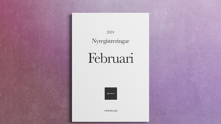 Nyregistreringar februari 2024