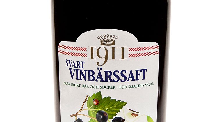 Herrljunga 1911 Svart Vinbärssaft 75 cl