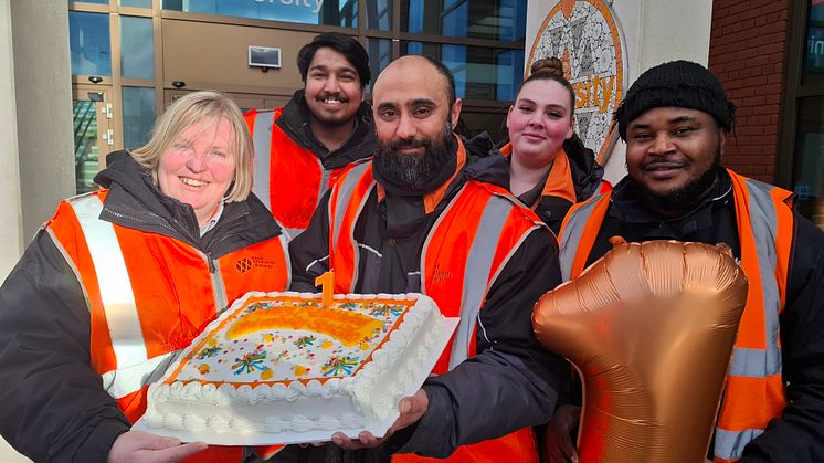 University Station anniversary - station staff.jpg