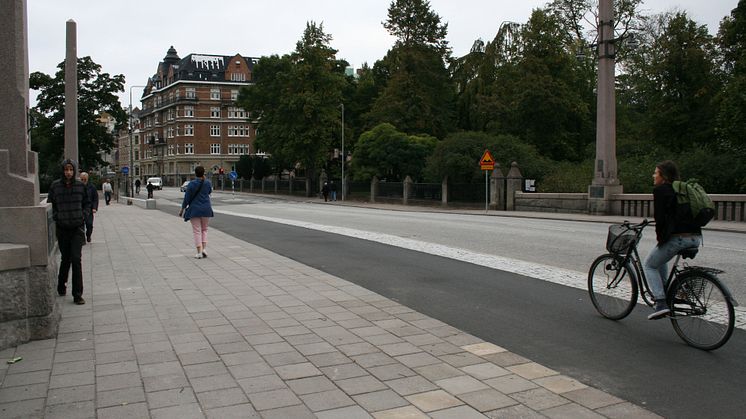 Invigning av cykelbanan på Fersens bro!