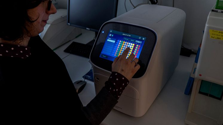 PCR-maskin förbereds för användning.jpeg