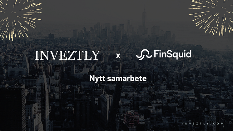 Inveztly och FinSquid inleder strategiskt samarbete 