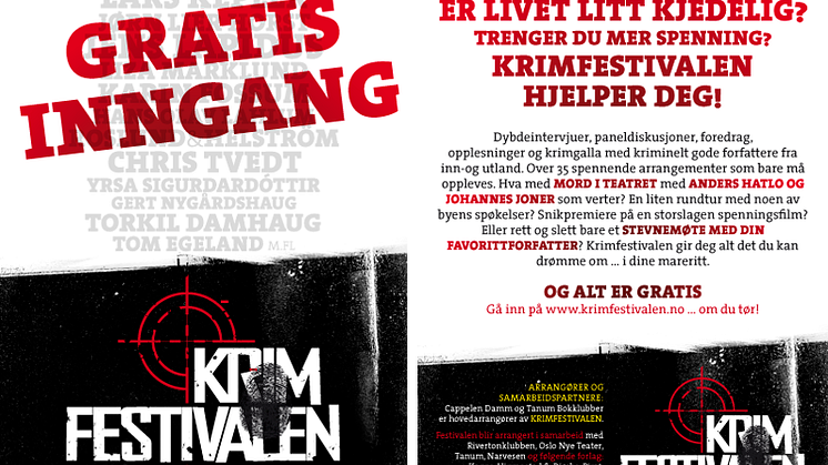 Krimfestivalen 1.-3. mars 2012