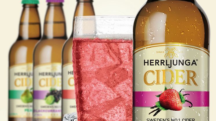 Herrljunga Cider Perfect Serve Strawberry & Vanilla