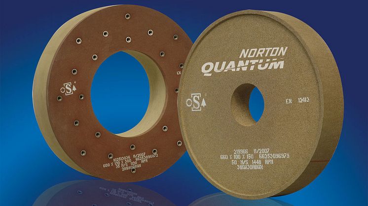 Norton Quantum - nya slipskivor för precisionsslipning (bakelit)