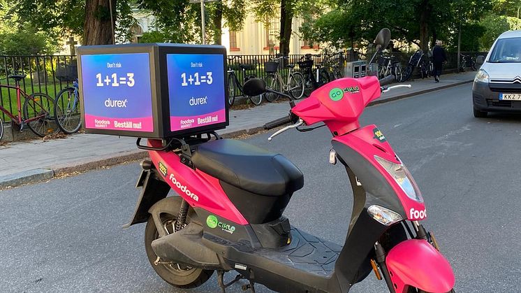foodora storsatsar på ad-bikes – svarar på ökad efterfrågan från samarbetspartners