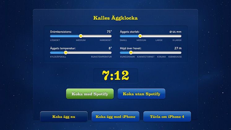 Kalles - äggkampanj