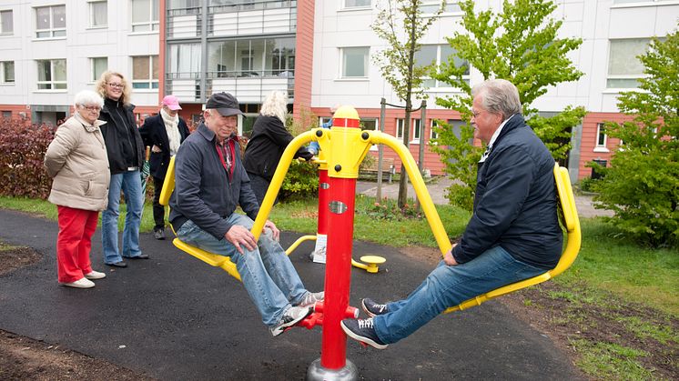 Invigning av Stackmolnsgatan - samverkan för bekvämt boende