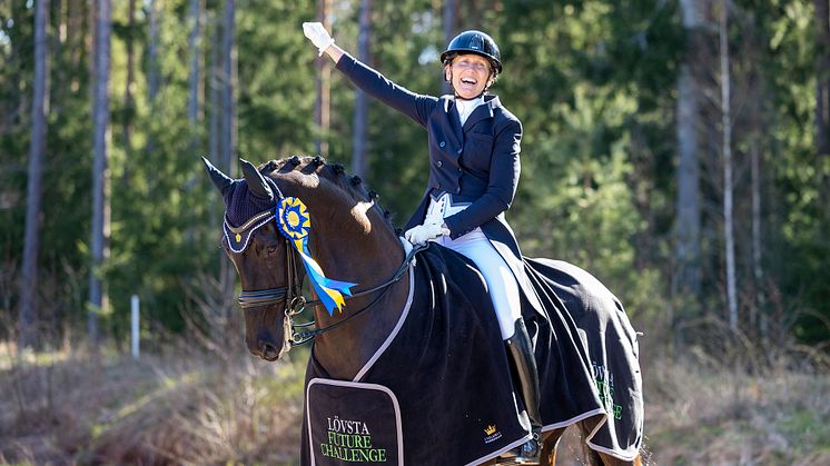 Anita Roslund och Fontanell, foto Roland Thunholm