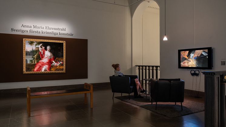 Presentation av Anna Maria Ehrenstrahl, Allegori över våren, 1687, Göteborgs konstmuseum.