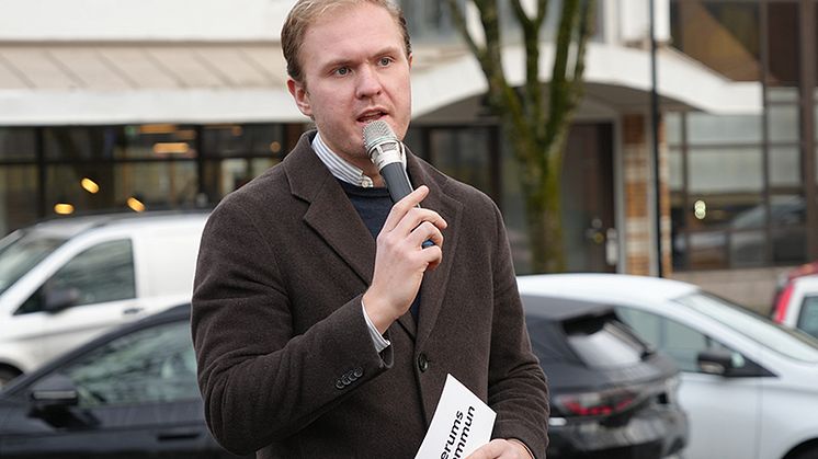 Viktor Lundblads tal Ukrainakriget tre år.
