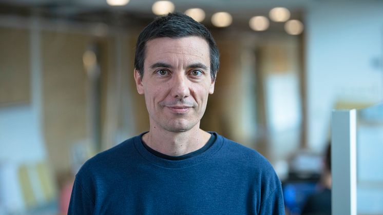 Professor Vicenç Torra är en en av världens ledande forskare inom datasekretess. Foto: Simon Jönsson