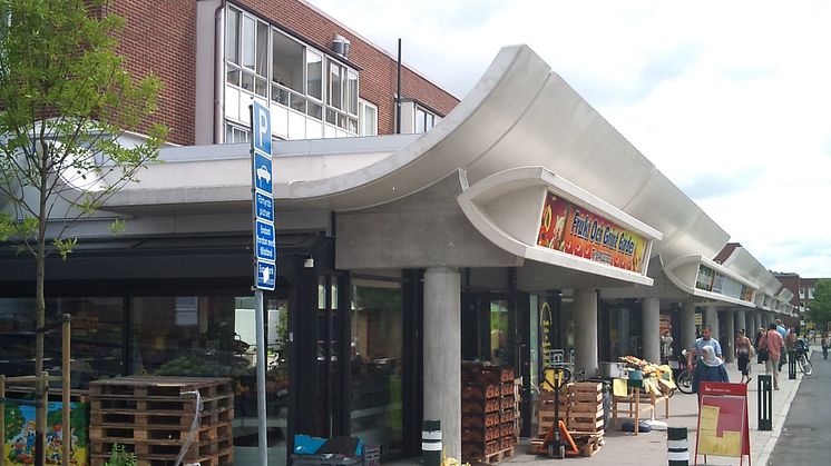 Skånes Arkitekturpris till Bennets bazaar i Rosengård